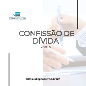 CONFISSÃO DE DÍVIDA - MODELO