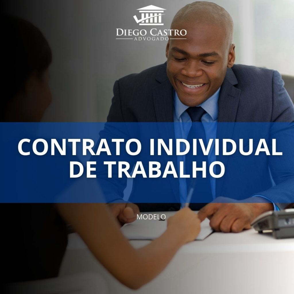 Modelo de Contrato Individual de Trabalho. 
